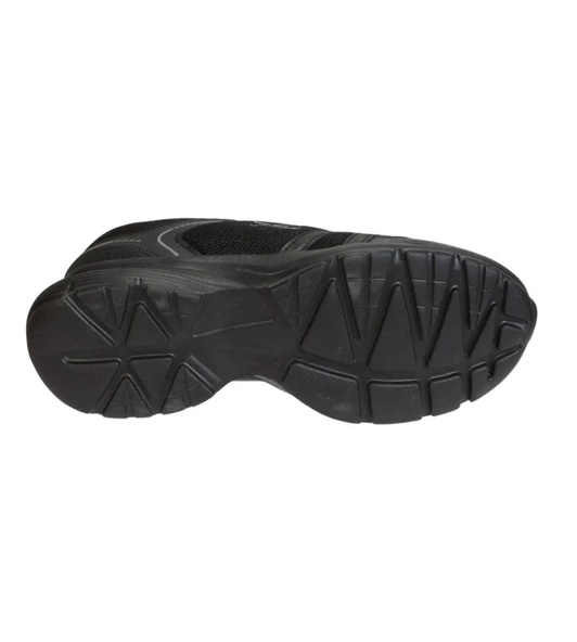 KİNETİX Siyah Fileli Bağcıklı Günlük Koşu Spor Ayakkabı - Resim 4