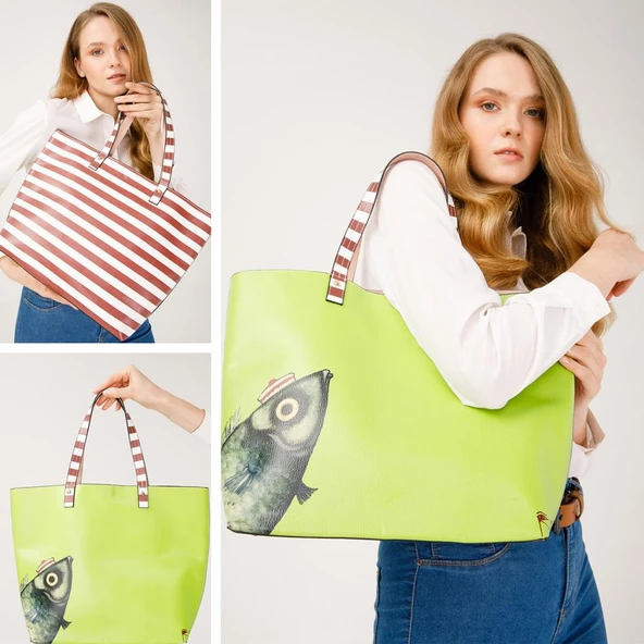 Biggdesign Pistachio Omuz Çantası - 7