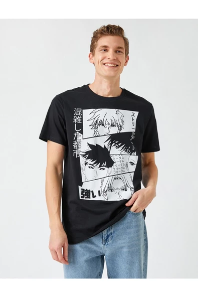 Anime Baskılı Tişört - 2