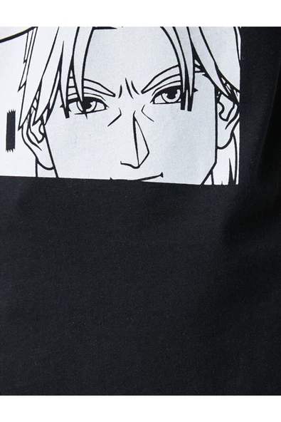 Anime Baskılı Tişört - 6