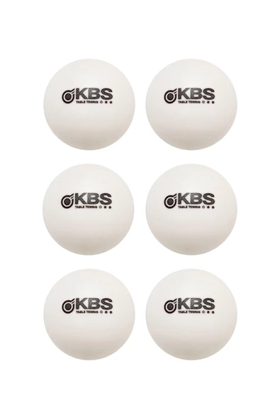 KBS  6lı Masa Tenisi Topu Pinpon Topu Premium Masa Tenisi Topu