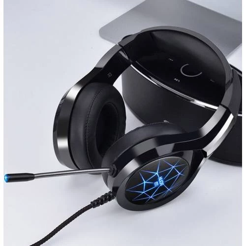 Polham Profesyonel 3.5mm Led Işıklı Katlanabilir Gaming Kulaklık Oyuncu Kulaklığı Gerçek Ses Deneyim - 3