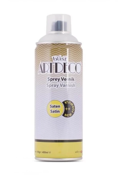 Artdeco Su Bazlı 400ml Sprey Vernik - Saten