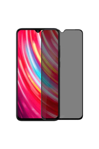 Xiaomi RedMi Note 8 Hayalet Kırılmaz cam Privacy