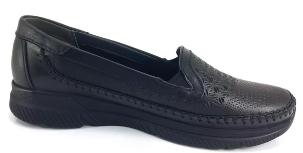 FORELLİ ETERNA 29413 HAFİF ORTOPEDİK DERİ KADIN AYAKKABI - Resim 3