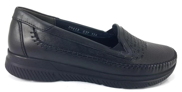 FORELLİ ETERNA 29413 HAFİF ORTOPEDİK DERİ KADIN AYAKKABI - Resim 2