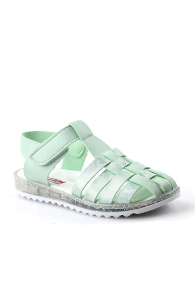 Papuçcity Arzen 02413 Orto pedik Kız Çocuk Sandalet Ayakkabı - Resim 4