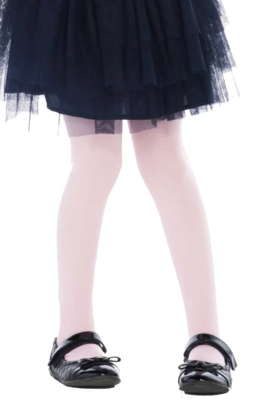 Penti Kız Çocuk Düz Micro 40 Mus Külotlu Çorap - 2