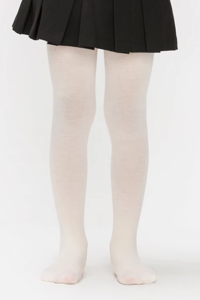 Penti Çocuk Extra Cotton Pamuklu Düz Külotlu Çorap - 2