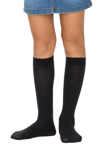 Penti Kız Çocuk Extra Cotton Dizaltı Pantalon Çorap - 2