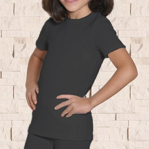 Goldenbay 2539 Unisex Termal Çocuk Kısa Kol İçlik - 4