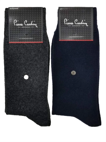 Pierre Cardin 6 Adet Lambswool - Yünlü Kışlık Erkek Çorap - 5