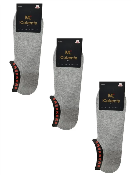Mia Calzente 6 Adet Erkek Sneakers Model Babet Çorap - 3