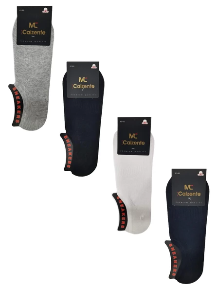 Mia Calzente 12 Adet Erkek Sneakers Model Babet Çorap - 11