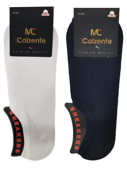 Mia Calzente 6 Adet Erkek Sneakers Model Babet Çorap - 9