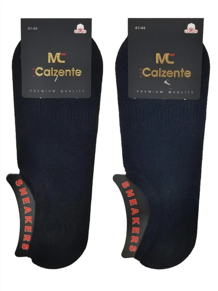 Mia Calzente 12 Adet Erkek Sneakers Model Babet Çorap - 7