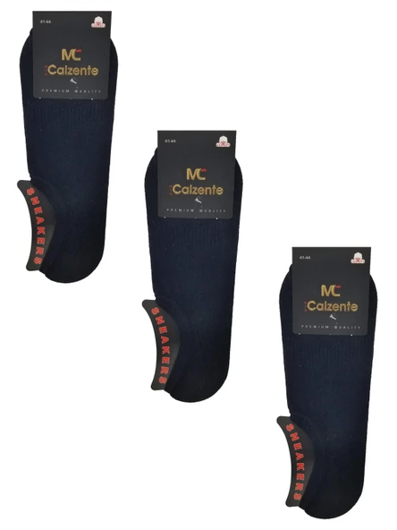 Mia Calzente 6 Adet Erkek Sneakers Model Babet Çorap - 4