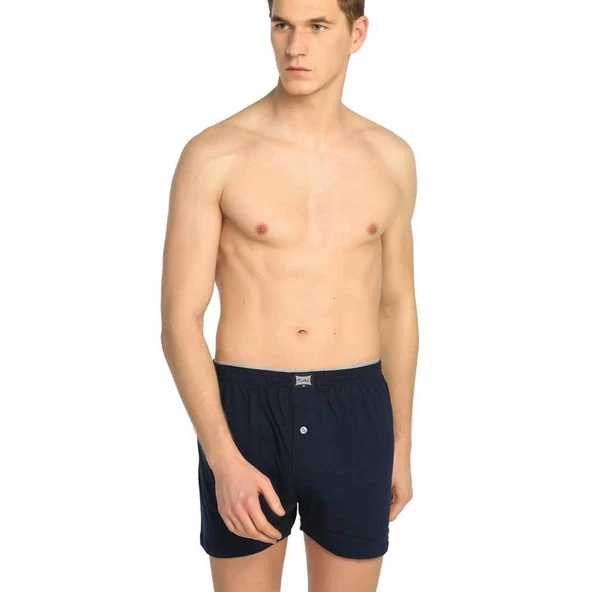 Tutku 117 Erkek Düz Penye Boxer 6'lı Paket - 3