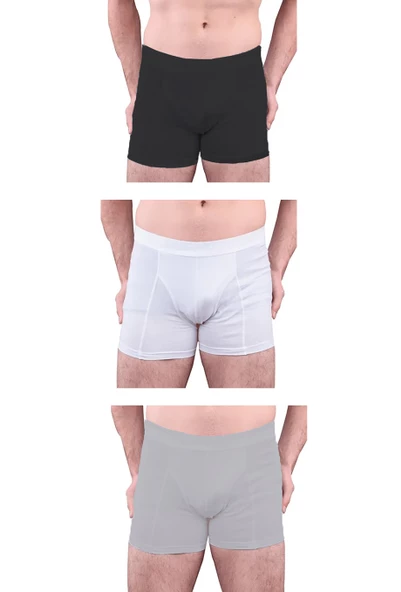 Tutku 114 Erkek Likralı Boxer 6'lı Paket - 7