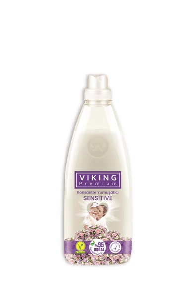 Viking Premium Konsantre Çamaşır Yumuşatıcısı Sensitive 1200 ml 1 Adet