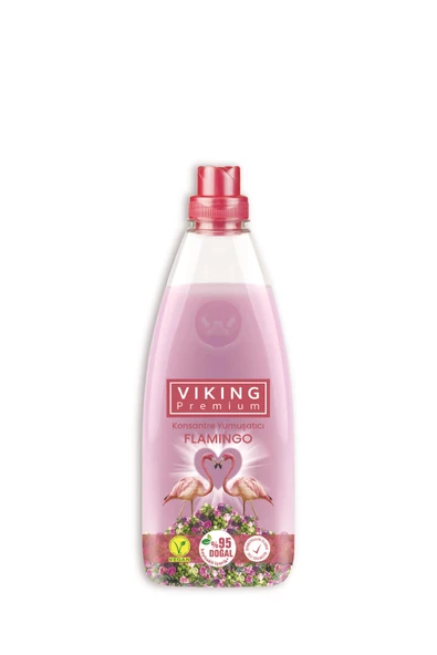 Viking Premium Konsantre Çamaşır Yumuşatıcısı Flamingo 1200 ml 1 Adet