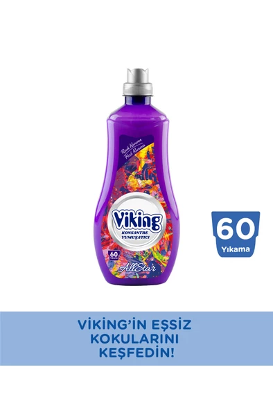 Viking Konsantre Çamaşır Yumuşatıcısı Allstar 1440 ml 1 Adet - 2