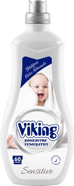 Viking Konsantre Çamaşır Yumuşatıcısı Sensitive 1440 ml 6 Adet