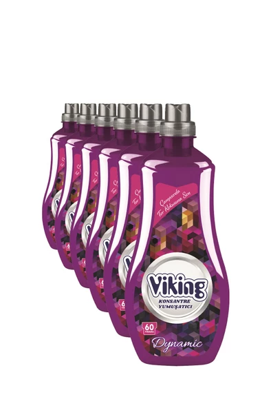 Viking Konsantre Çamaşır Yumuşatıcısı Dynamic 1440 ml 6 Adet