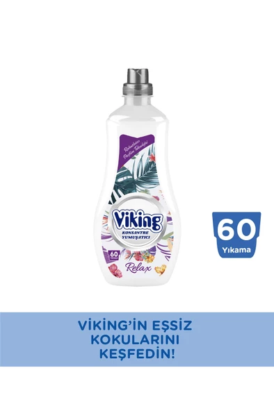 Viking Konsantre Çamaşır Yumuşatıcısı Relax 1440 ml 1 Adet - 2