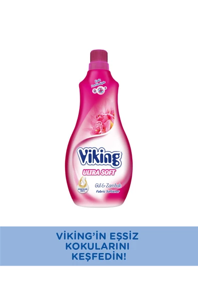 Viking Yumuşatıcı Soft Gül&Zambak 1400 ml 1 Adet - 2