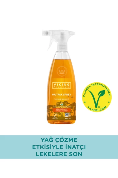 Viking Premium Mutfak Spreyi Turunç Bahçesi 750 ml 1 Adet - 2