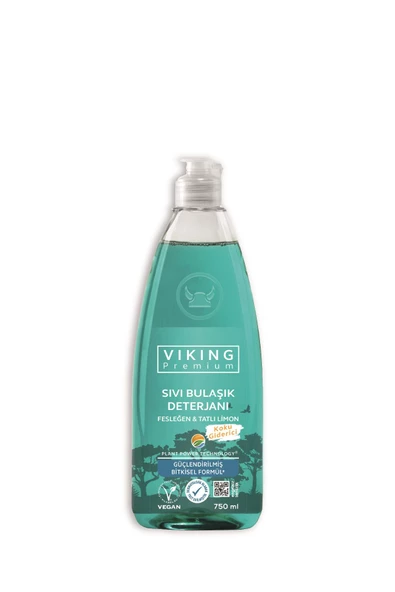 Viking Premium Bulaşık Deterjanı Fesleğen & Limon 750 ml 1 Adet