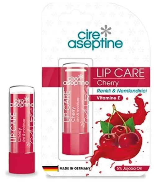 Cire Aseptine Lip Care Kiraz Dudak Nemlendirici 4,5 G