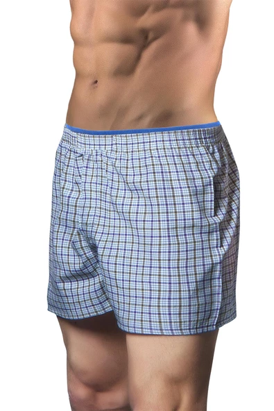 DoReMi Büyük Beden – Rahat Kalıp Pamuklu Klasik Erkek Poplin Boxer - 2