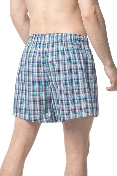 DoReMi Büyük Beden – Rahat Kalıp Pamuklu Klasik Erkek Poplin Boxer - 3