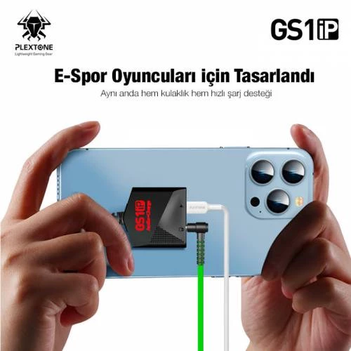 Polham iPhone iPad Lightning to 3.5mm Kulaklık Çoğaltıcı Adaptör, Hızlı Şarj Destekli, Magsafe Uyum - 5