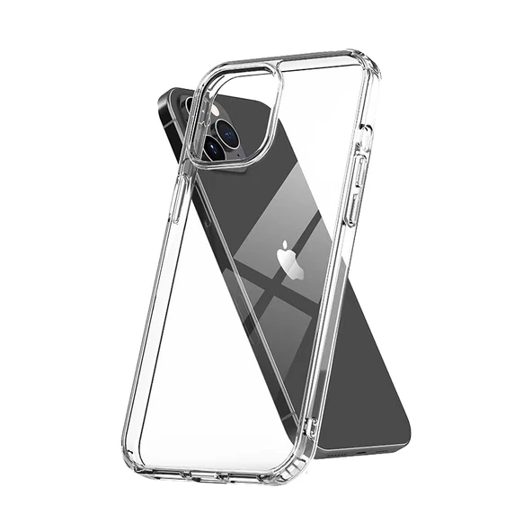 BİKAPAK ECO SİLİKON IPHONE 13 PRO ŞEFFAF KAPAK ürün görseli 1