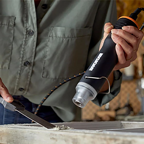 Worx Wx743.9 Makerx 20Volt Profesyonel Sıcak Hava Tabancası (Akü Dahil Değildir) - 10