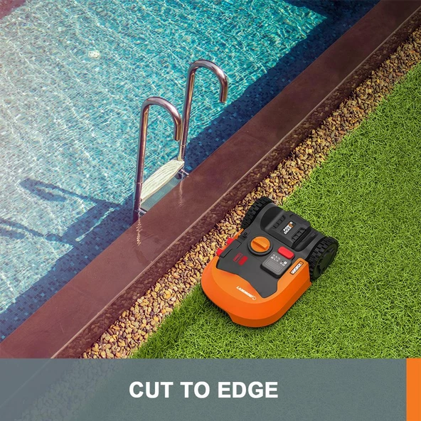 Worx Wr147e.1 20Volt 4.0Ah. 20Cm Landroıd Tam Otonom Kömürsüz Çim Biçme Robotu - 7