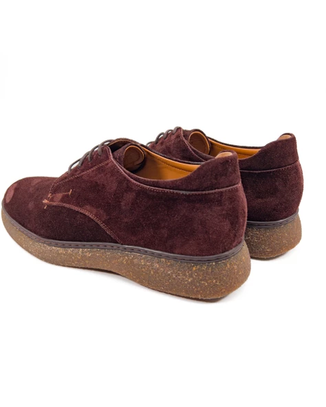 Suit Kahve Hakiki Süet Deri Günlük Erkek Ayakkabı - Resim 5