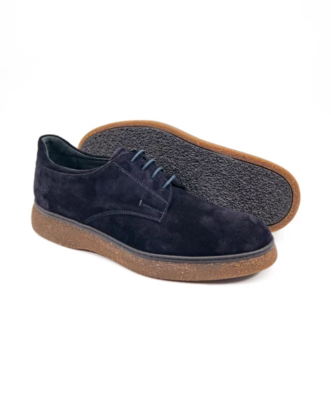 Suit Kot Hakiki Süet Deri Günlük Erkek Ayakkabı - Resim 3