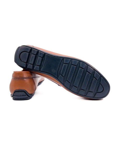Yalı Taba Hakiki Deri Erkek Loafer Ayakkabı - 3