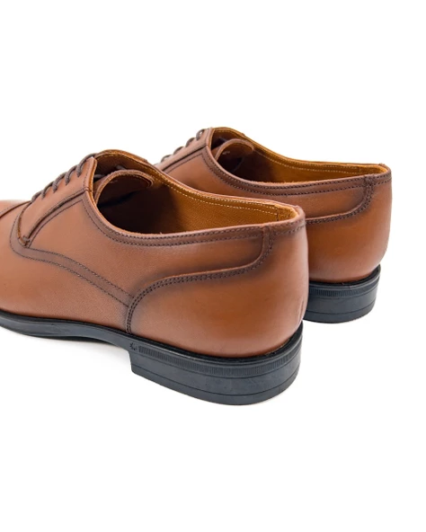 Eşsiz El Yapımı Mostar Taba Hakiki Deri Klasik Erkek Ayakkabı - 5