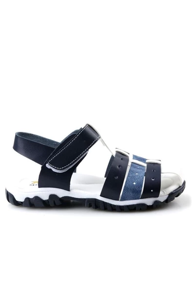 Papuçcity Arzen 02423 Orto pedik Erkek Çocuk Bebe Sandalet Ayakkabı - 5