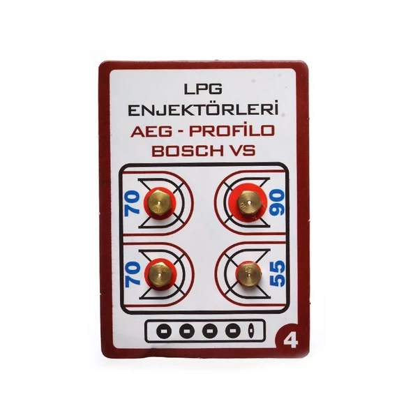 Lpg Ocak Memesi̇ Enjektör 4lü Set Bütün Markalara Uyumlu Lpg Tüp - 5