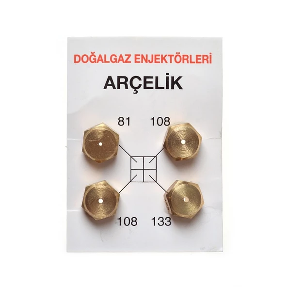 Doğalgaz Enjektör Ocak Takımı (Arçeli̇k )Beko 9 Mm