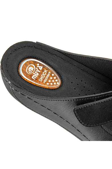 Muya Nias Anatomik Taban Jel Destekli Topuk Dikeni Dört Mevsim Kadın Terlik - Resim 8