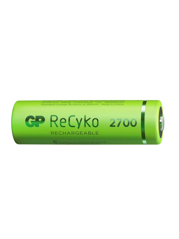GP AA 2600 mAh Şarjlı Kalem Pil 2'li Paket GP270AAHCEMTR-2GB - 2