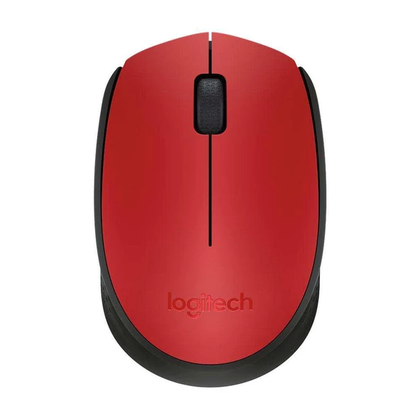 Logitech 910-004641 M171 Kablosuz Kırmızı Mouse