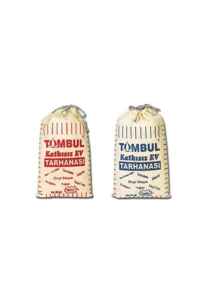 Tombul Tarhana Tombul Katkısız Ev Tarhana Paketi Acılı 500 G - Tatlı 500 G (toplam 1000 G)